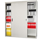 Архивный шкаф с дверями - купе AL 2012